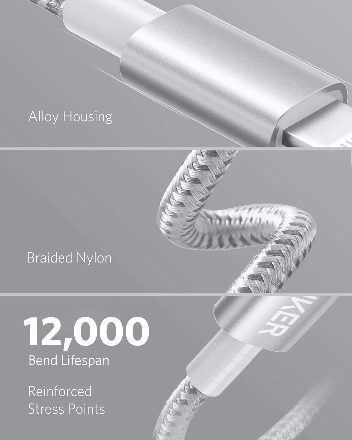 Anker 331 USB-C to Lightning Cable